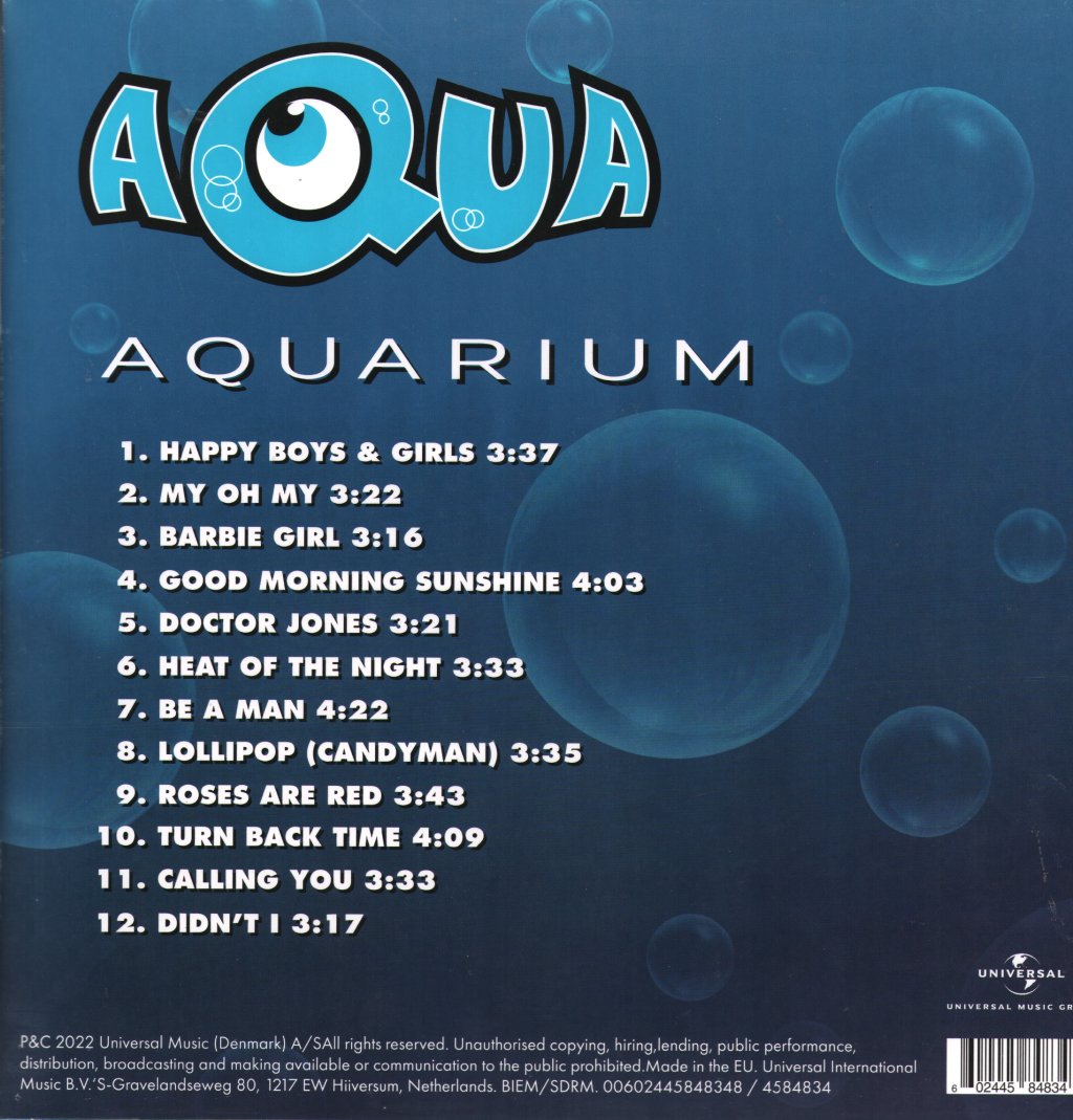 Aqua - Aquarium - Lp