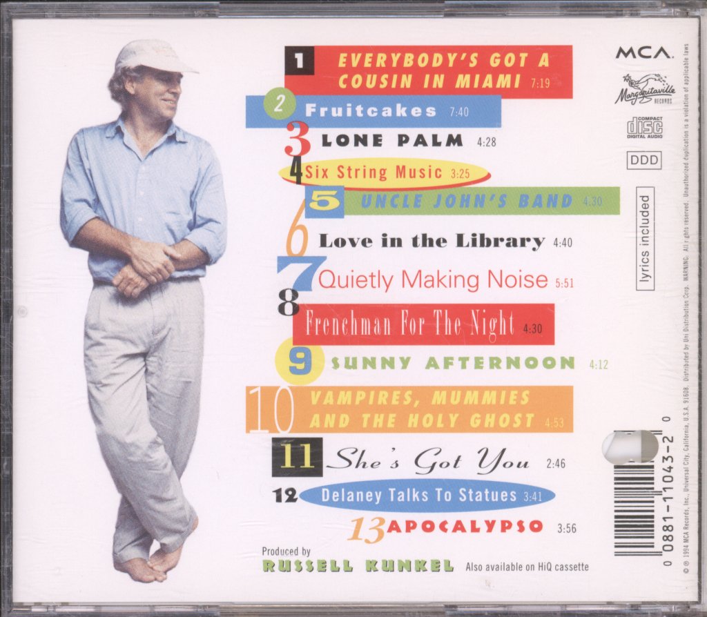 Jimmy Buffett - Fruit Cakes - Cd
