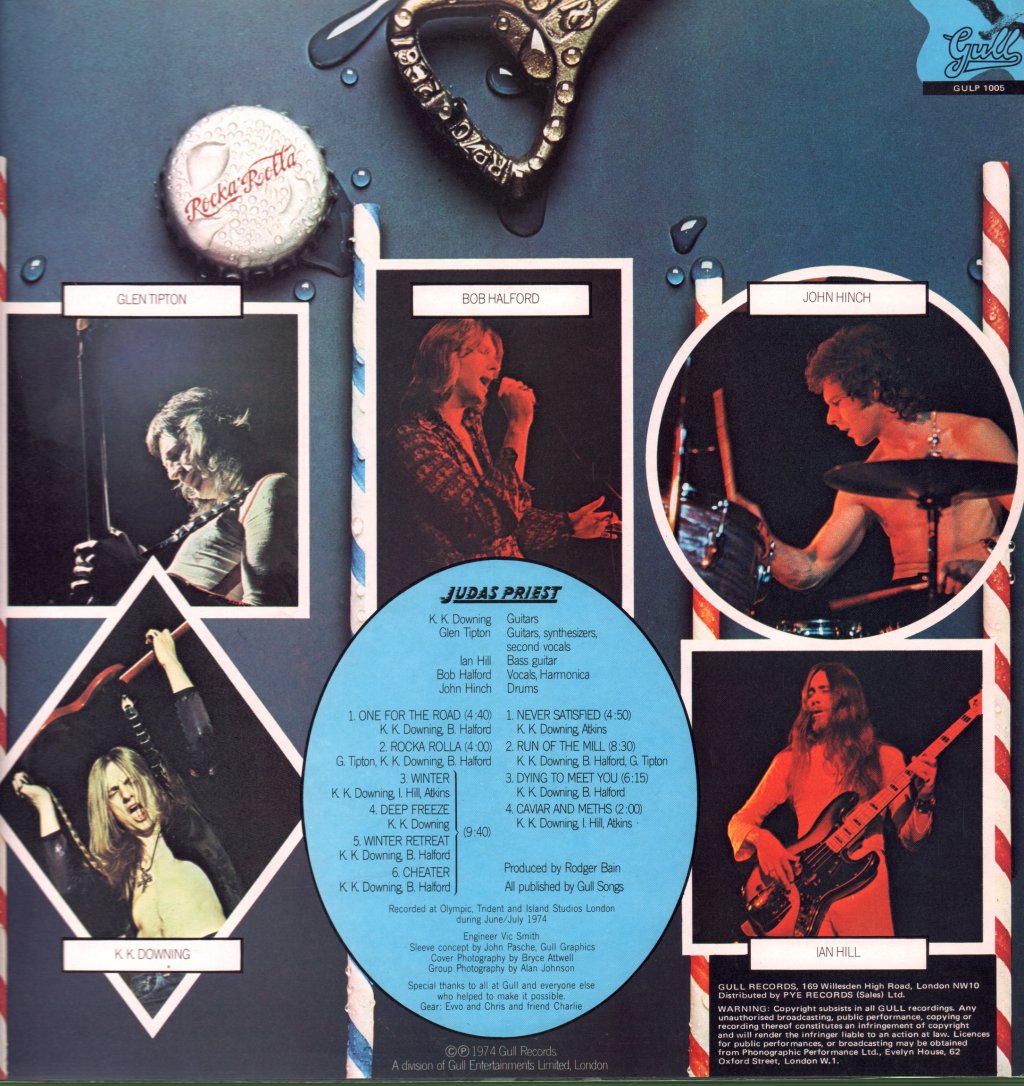 Judas Priest - Rocka Rolla - Lp