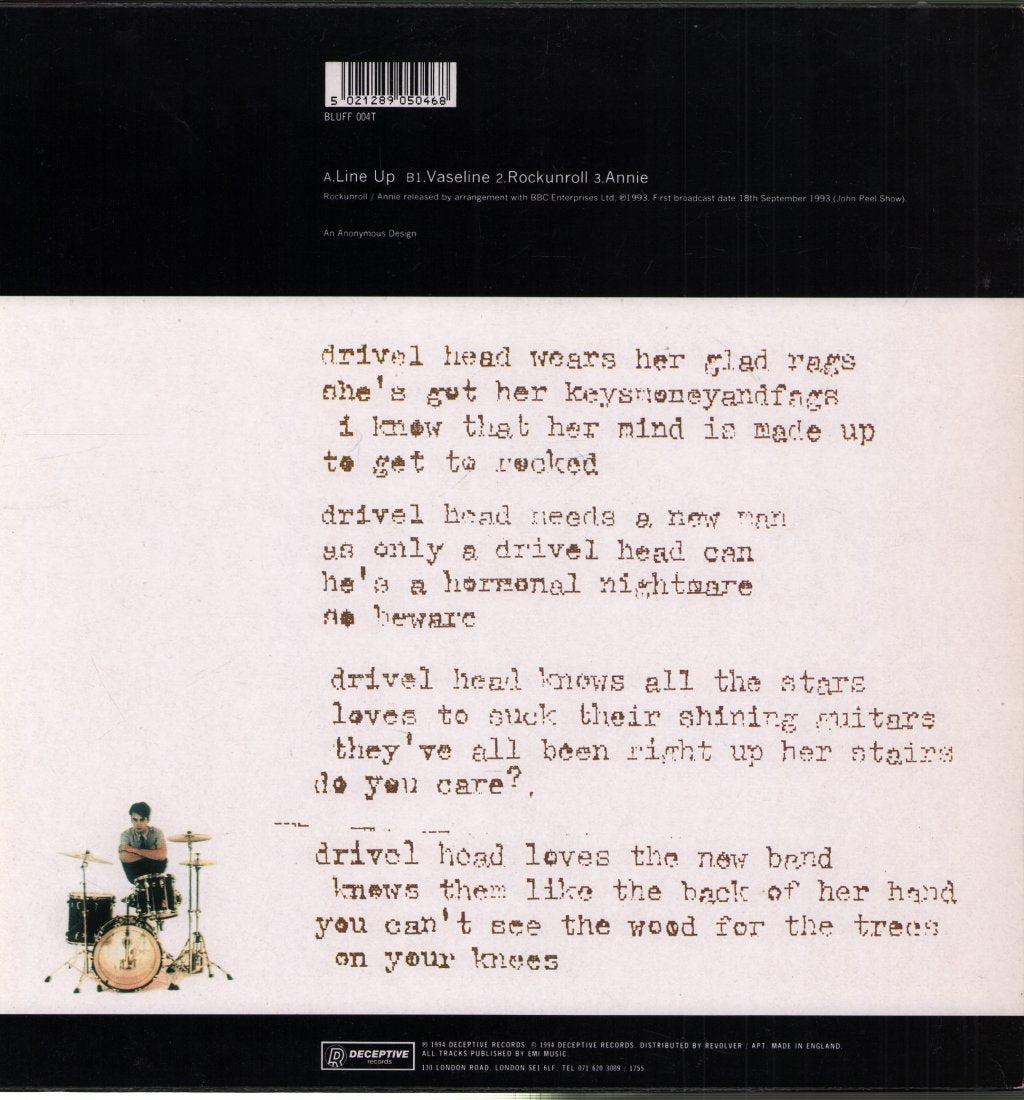 Elastica - Line Up - 12 Inch
