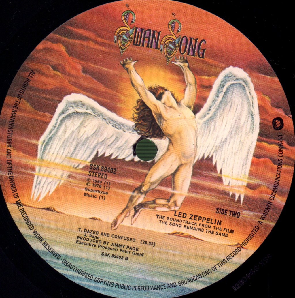 Led Zeppelin - Song Remains The Same - Double Lp