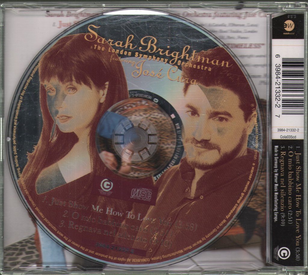 Sarah Brightman - Just Show Me How To Love You - Cd