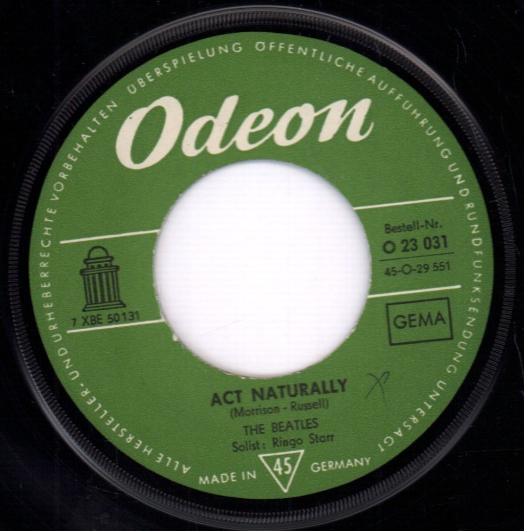 Beatles - Act Naturally - 7 Inch