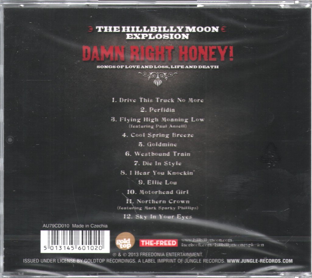 Hillbilly Moon Explosion - Damn Right Honey! - Cd