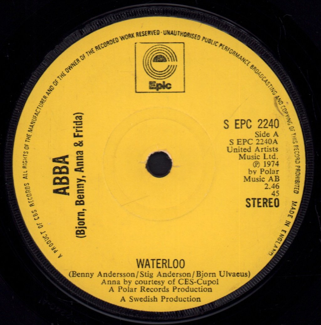 ABBA - Waterloo - 7 Inch