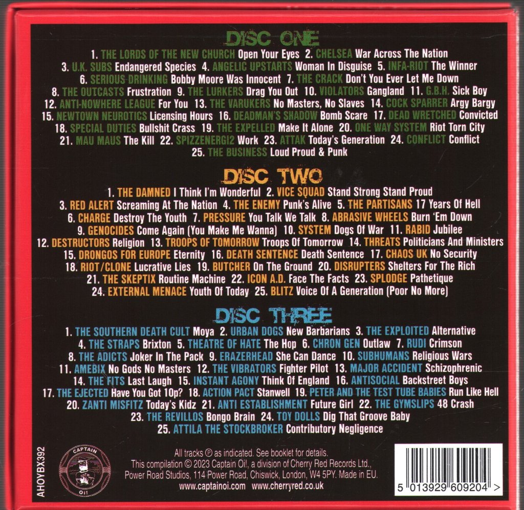 Various Artists - 1982 Screaming At The Nation - Cd Set