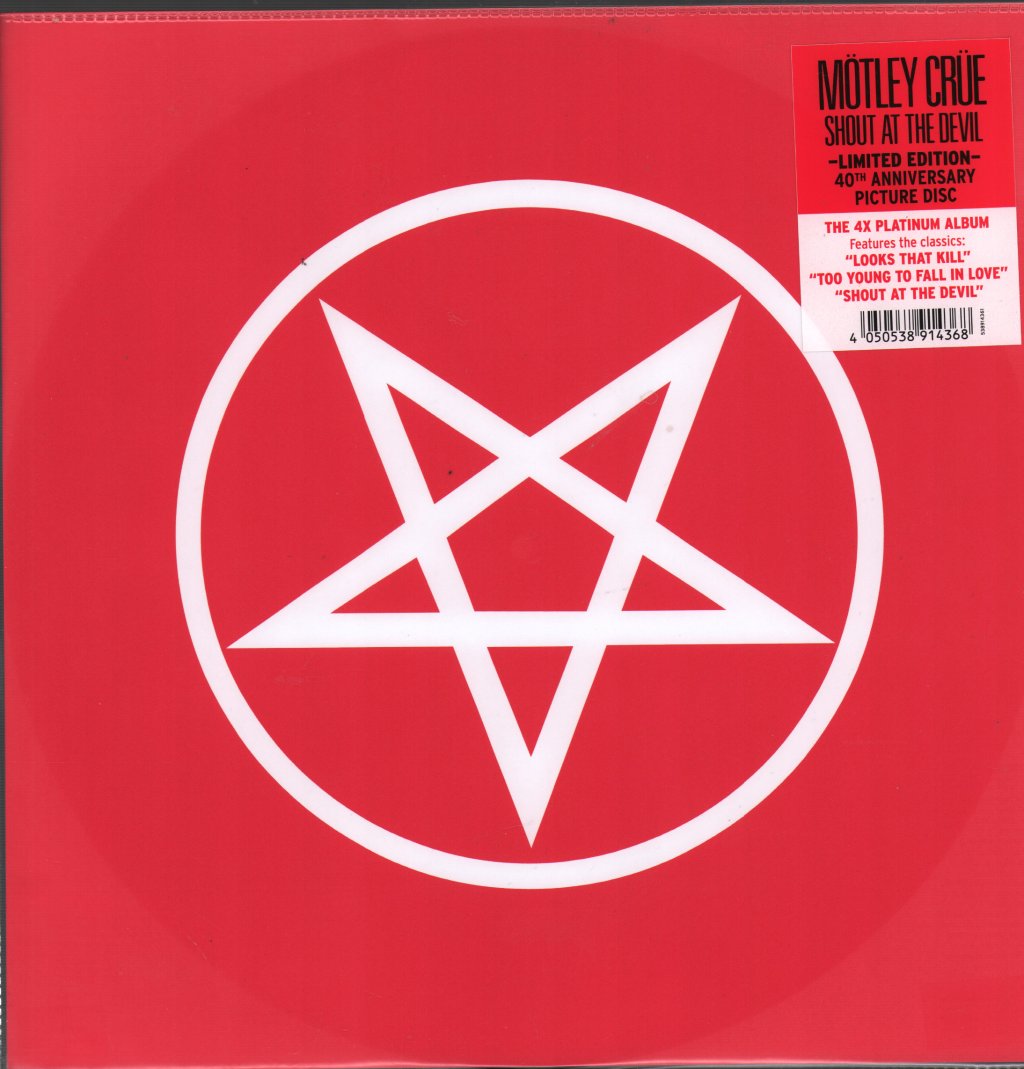Motley Crue - Shout At The Devil (40th Anniversary) - Lp