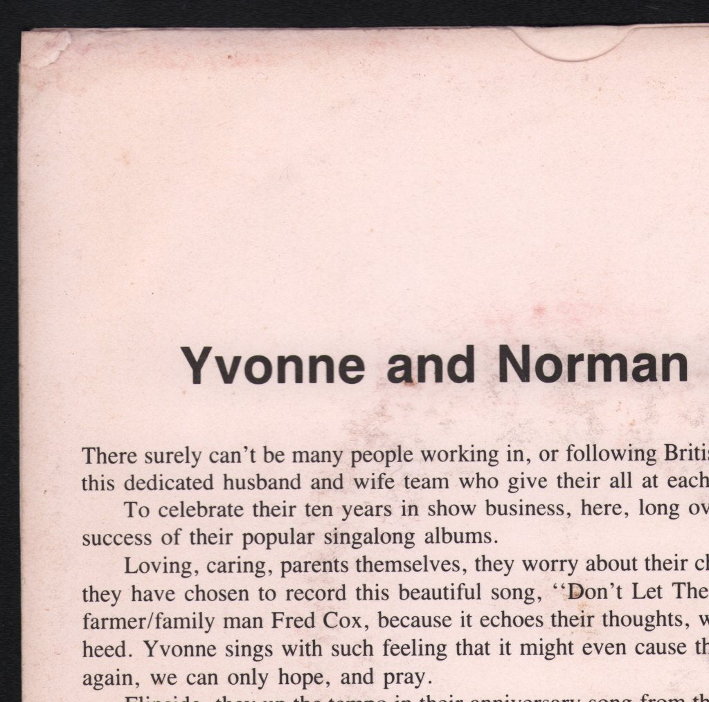 Yvonne and Norman Champion - Don't Let Them All Throw It Away - 7 Inch