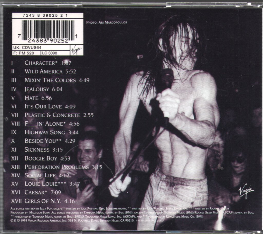 Iggy Pop - American Caesar - Cd