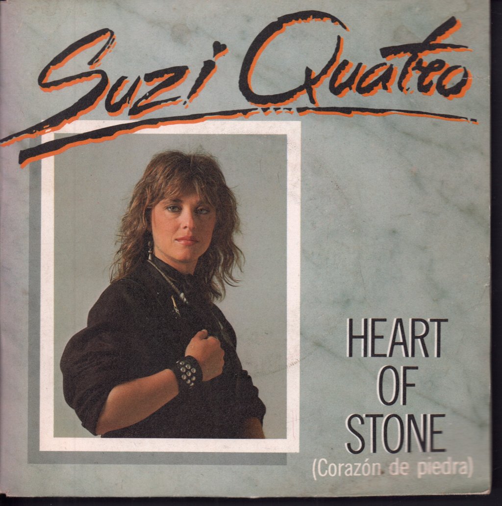 Suzi Quatro - Heart Of Stone = Corazón De Piedra - 7 Inch