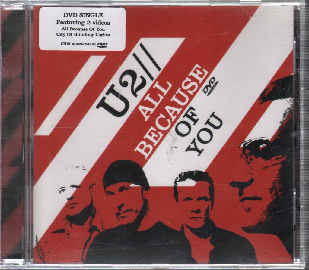 U2 - All Because Of You - Dvd