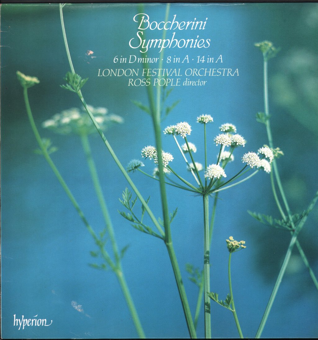London Festival Orchestra / Ross Pople - Boccherini - Symphonies (6 In D Minor ▪ 8 In A ▪ 14 In A) - Lp