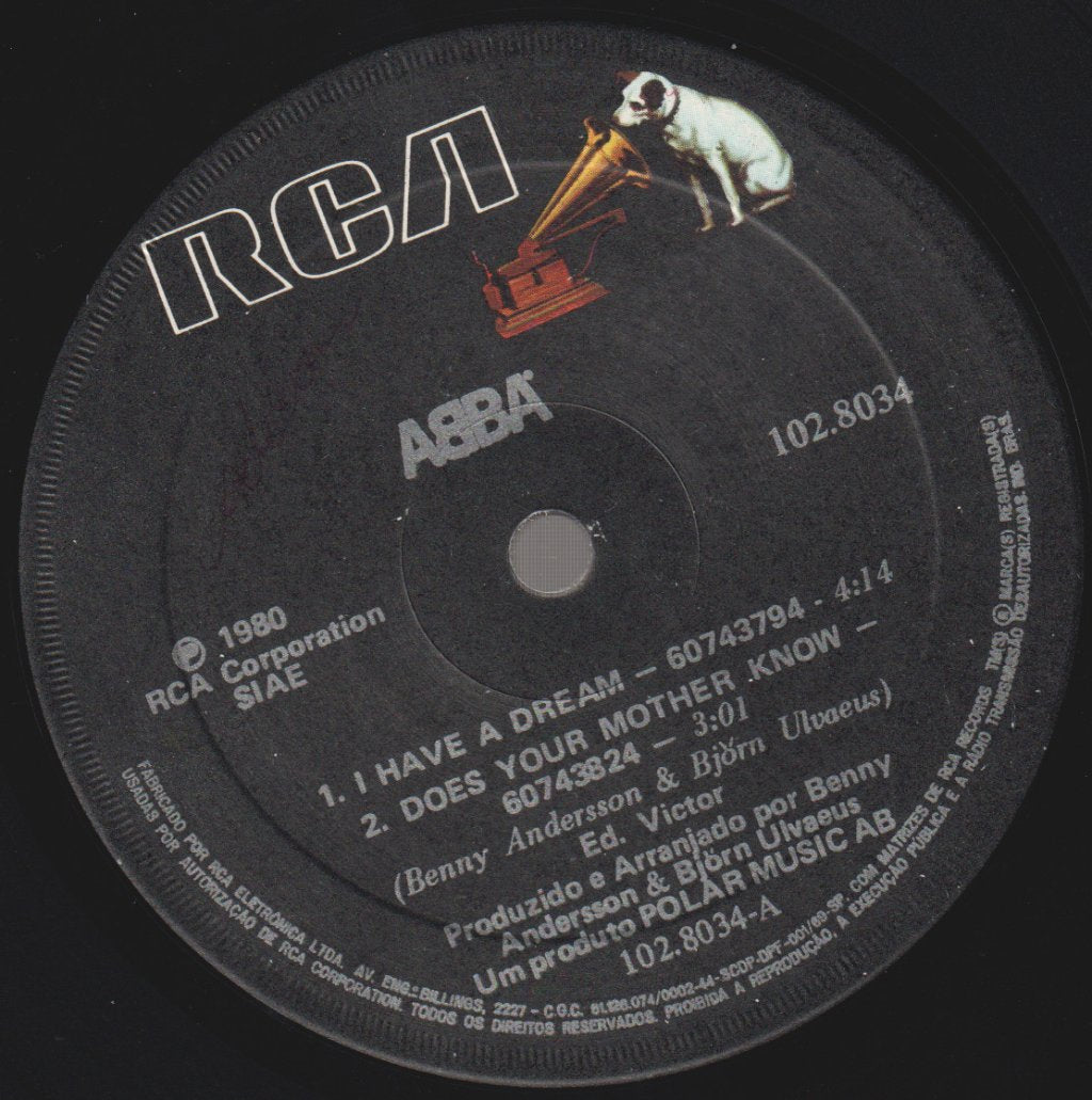 ABBA - I Have A Dream - 7 Inch