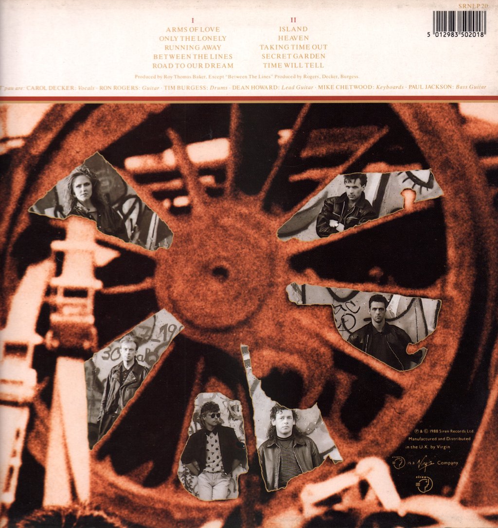 T'PAU - Rage - Lp