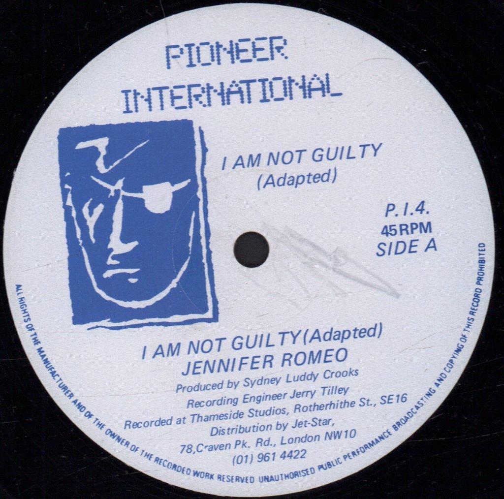 Jennifer Romeo / Owen Gray - I Am Not Guilty / Medley Connection - 12 Inch