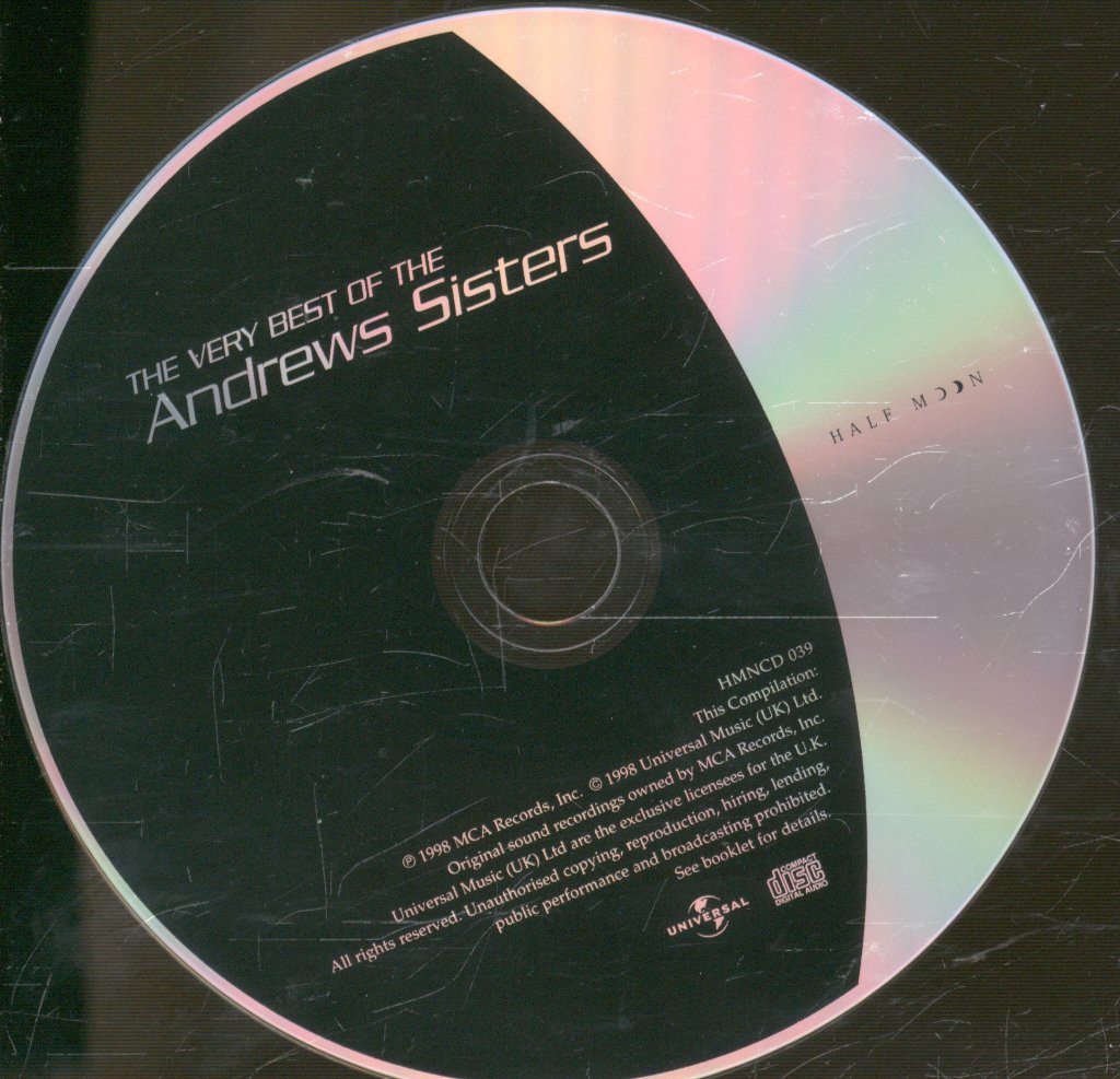 Andrews Sisters - Very Best Of The - Cd