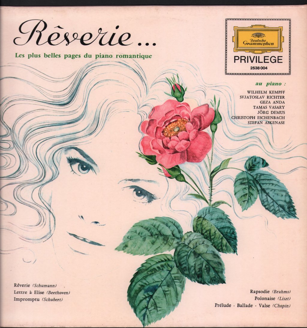 Christoph Eschenbach / Jorg Demus / Wilhelm Kempff / Tamas Vasary - Rêverie ... Les Plus Belles Pages Du Piano Romantique - Lp