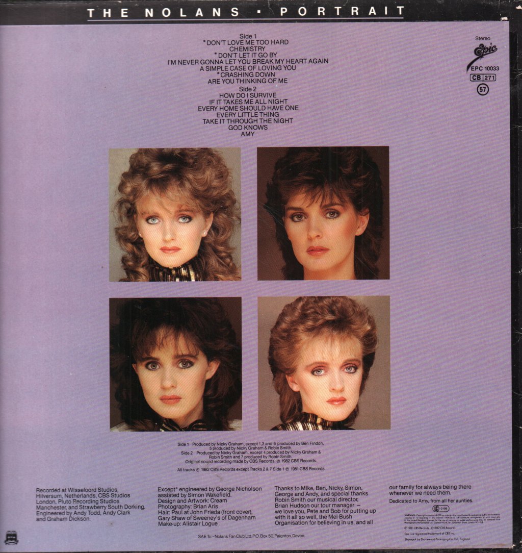 Nolans - Portrait - Lp