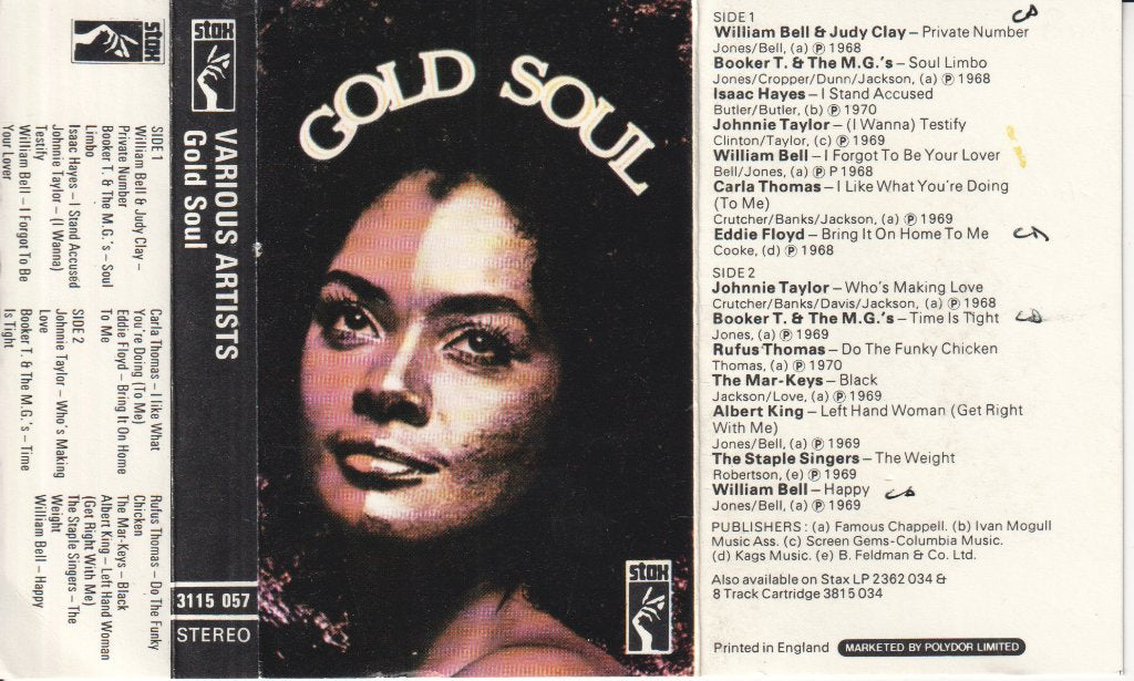 Various Artists - Gold Soul - Cassette