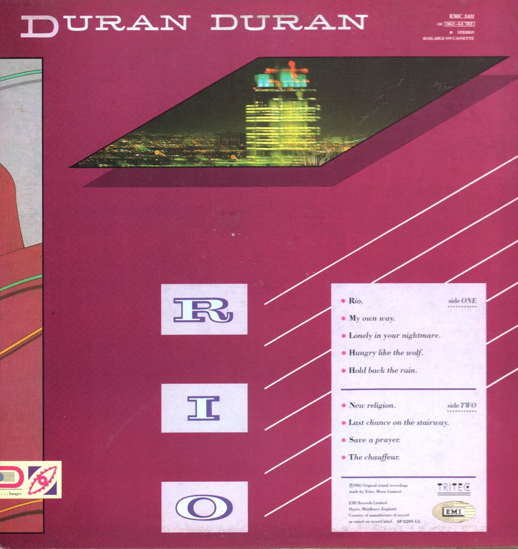 Duran Duran - Rio - Lp