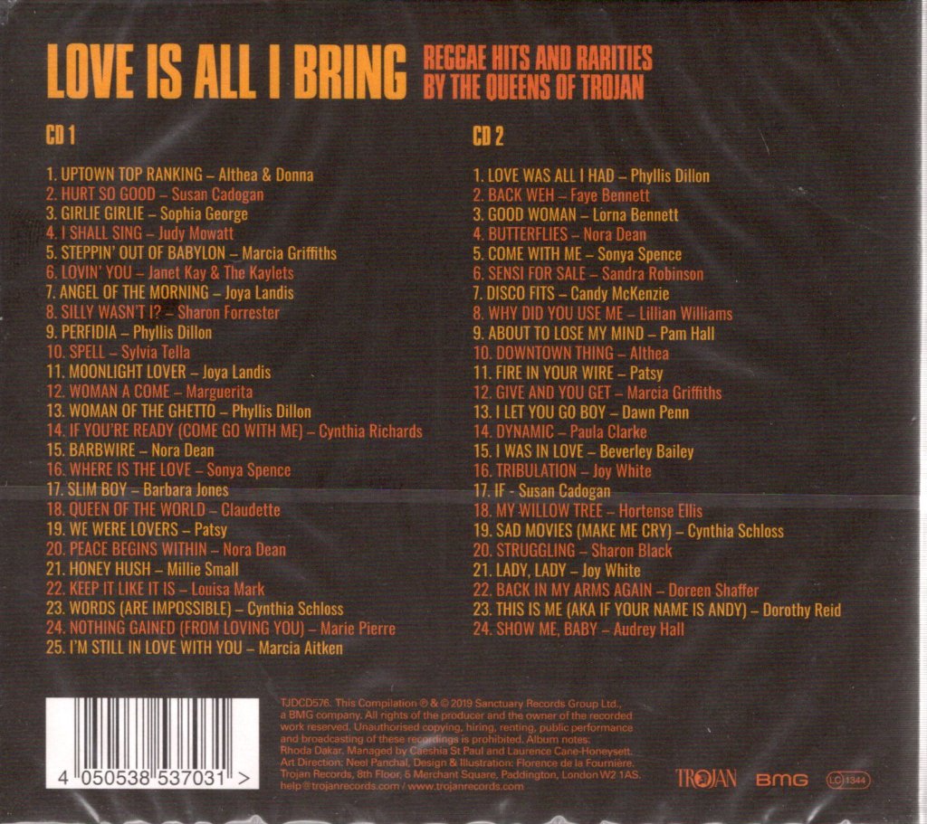 Various Artists - Love Is All I Bring - Double Cd