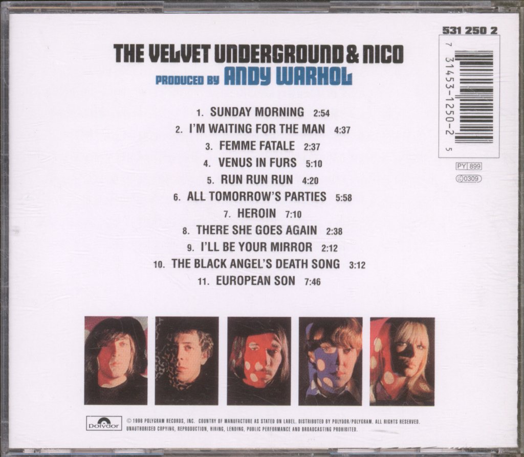 Velvet Underground And Nico - Velvet Underground & Nico - Cd