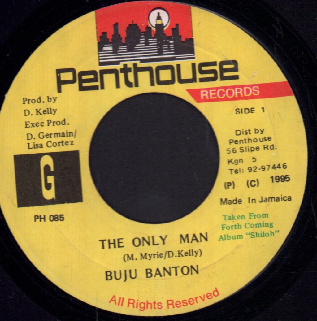 Buju Banton - Only Man - 7 Inch