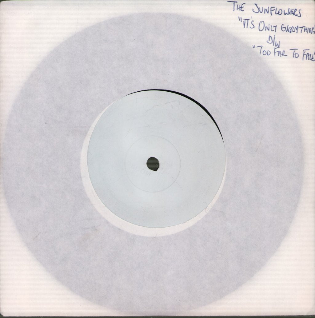 Sunflowers - It's Only Everything - 7 Inch