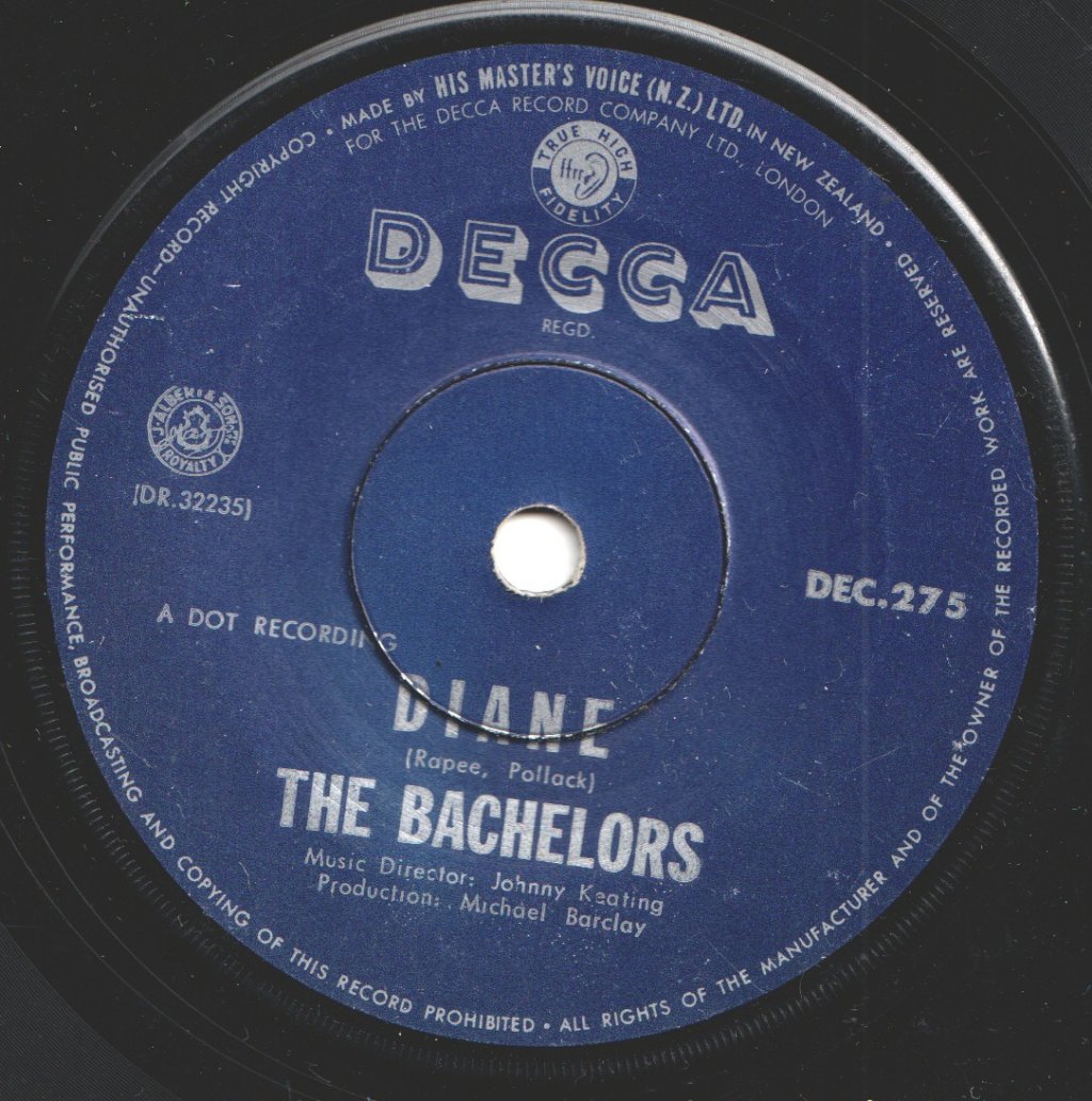 Bachelors - Diane - 7 Inch