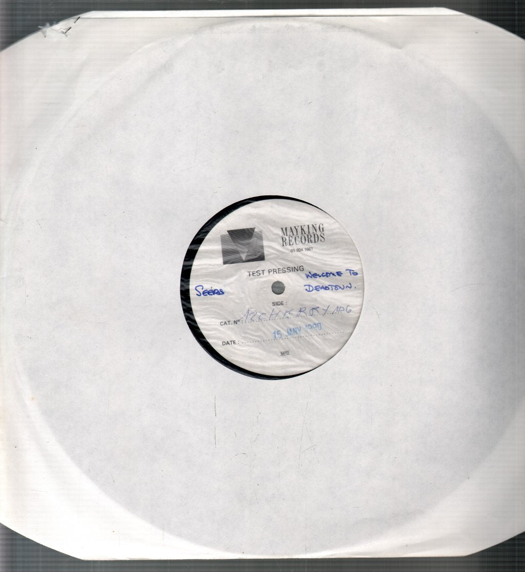Seers - Welcome To Dead Town - 12 Inch