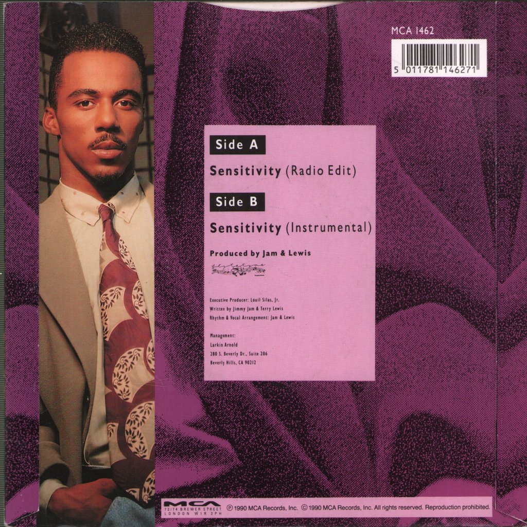 Ralph Tresvant - Sensitivity - 7 Inch