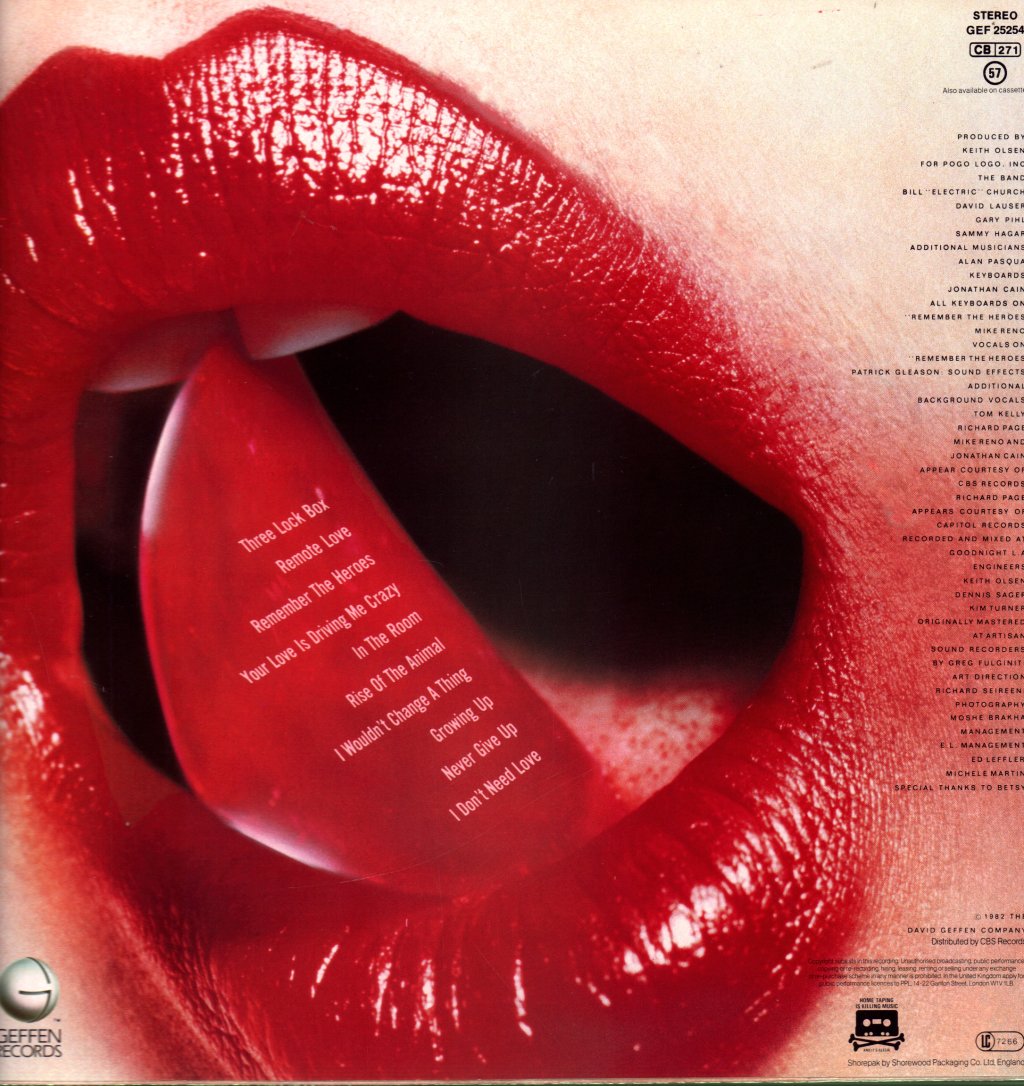 Sammy Hagar - Three Lock Box - Lp
