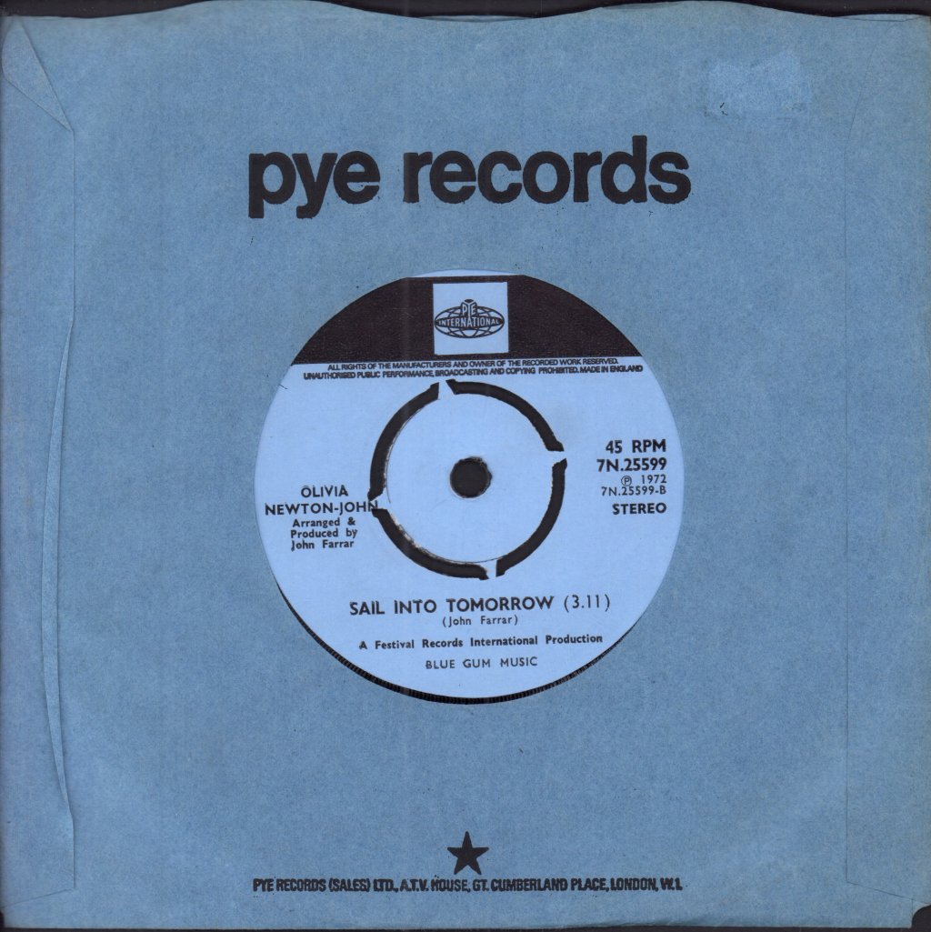 Olivia Newton John - Take Me Home Country Roads - 7 Inch