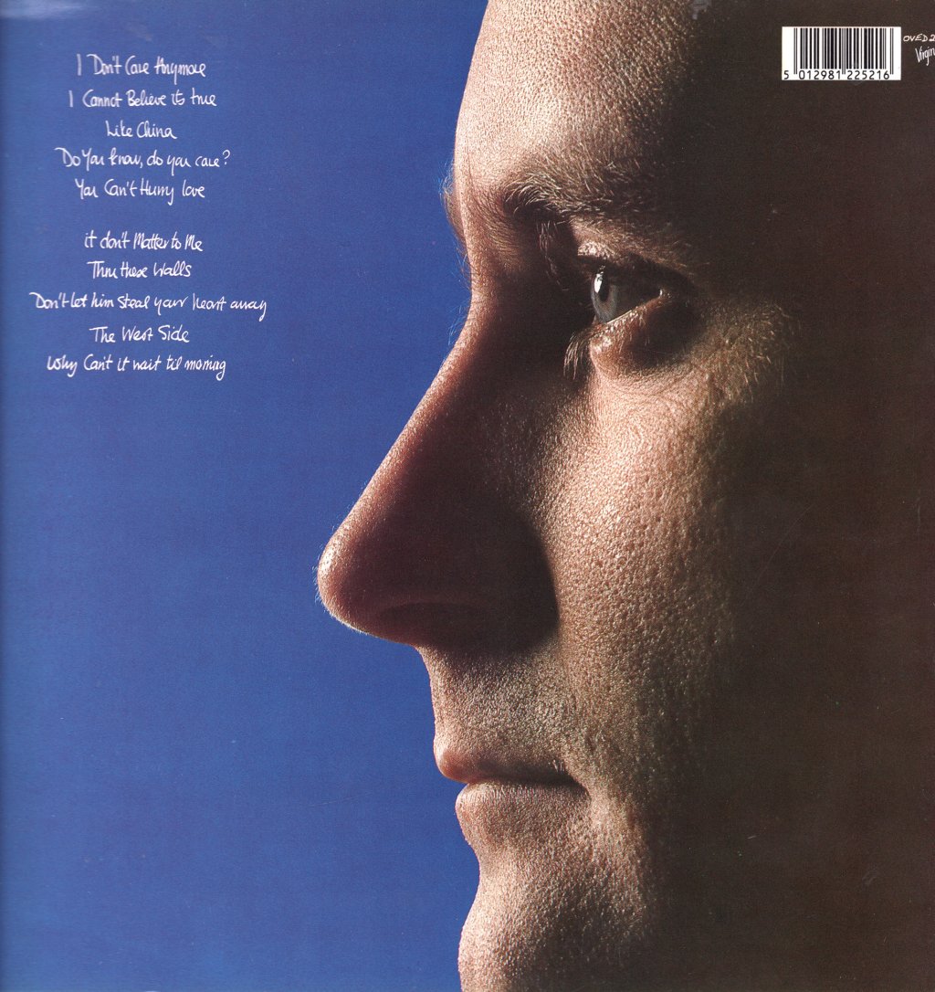 Phil Collins - Hello, I Must Be Going - Lp