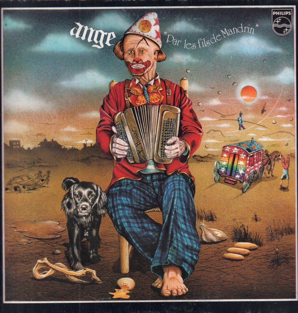 Ange - Par Les Fils De Mandrin - Lp