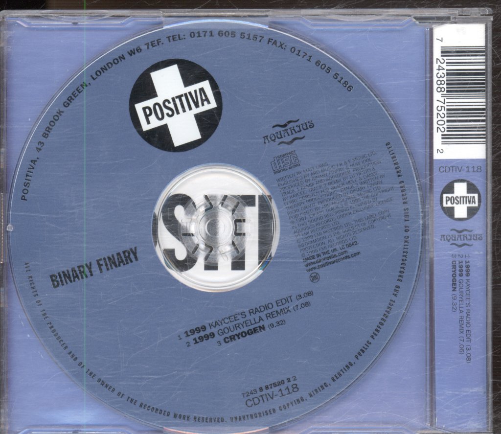 Binary Finary - 1999 - Cd
