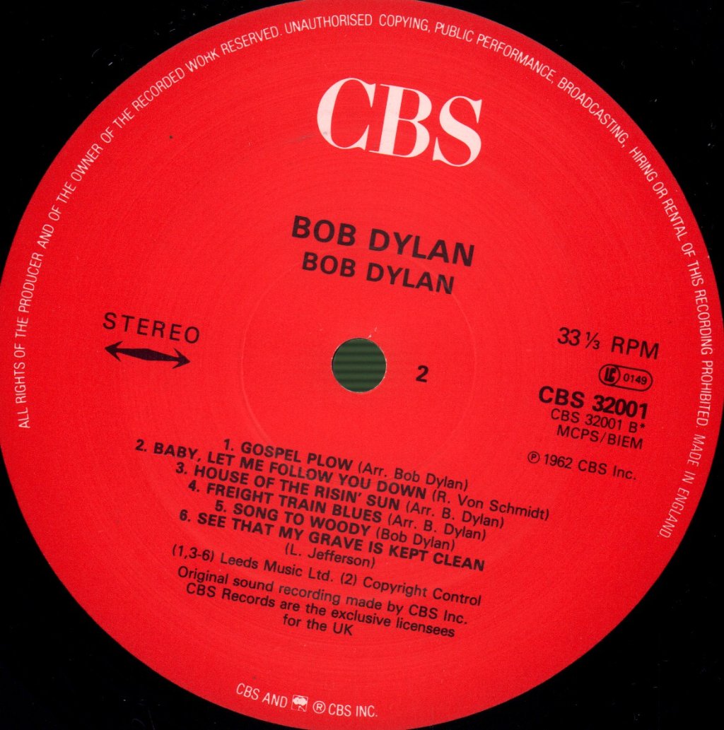 Bob Dylan - Bob Dylan - Lp