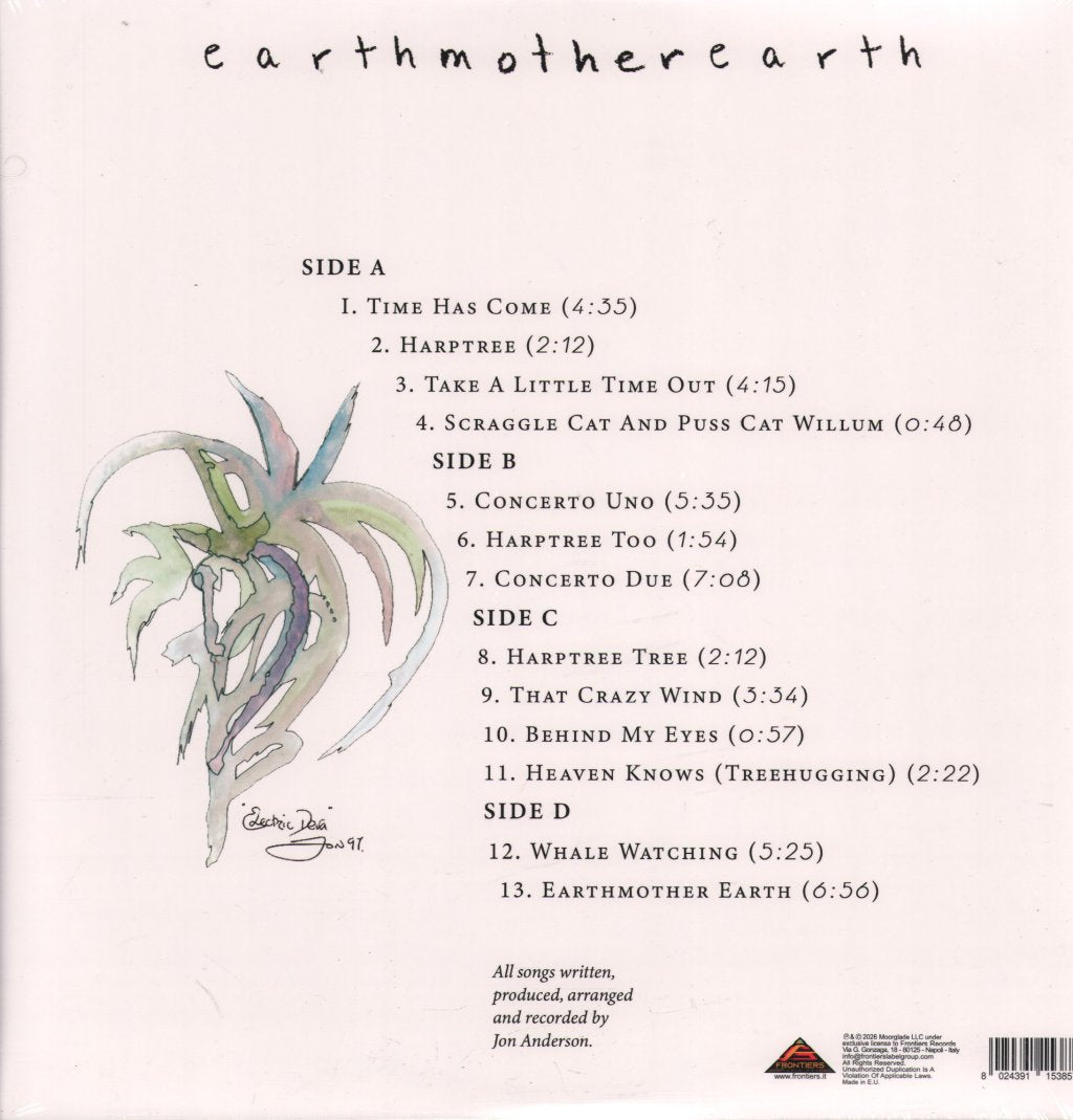 Jon Anderson - Earth Mother Earth - Double Lp