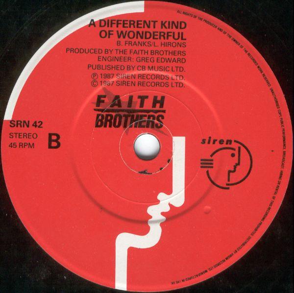 Faith Brothers - That's Just The Way That It Is With Me - 7 Inch