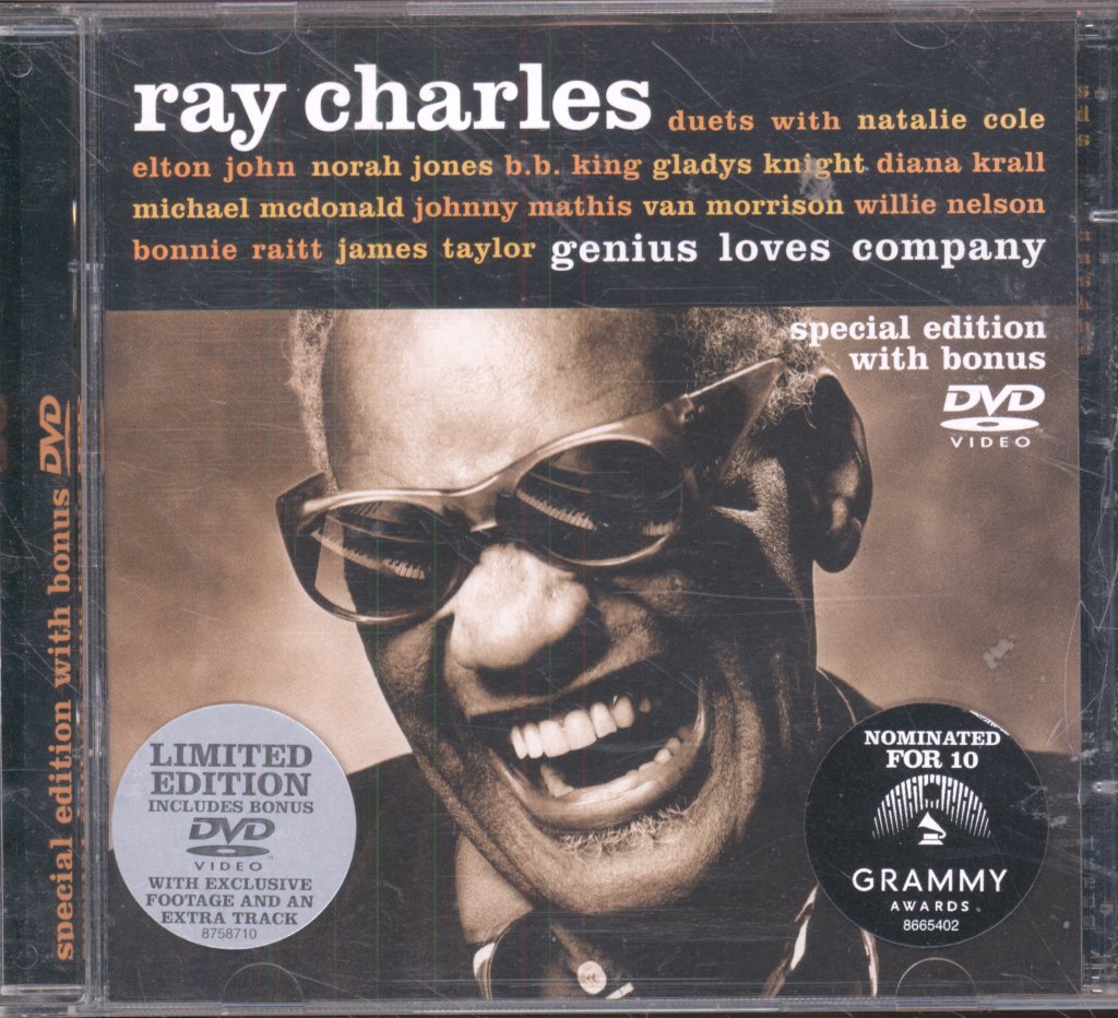 Ray Charles - Genius Loves Company - Cd/Dvd