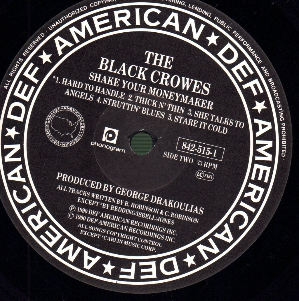 Black Crowes - Shake Your Money Maker - Lp