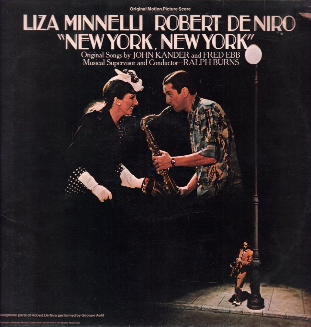Liza Minnelli & Robert De Niro - New York, New York (Original Motion Picture Score) - Double Lp