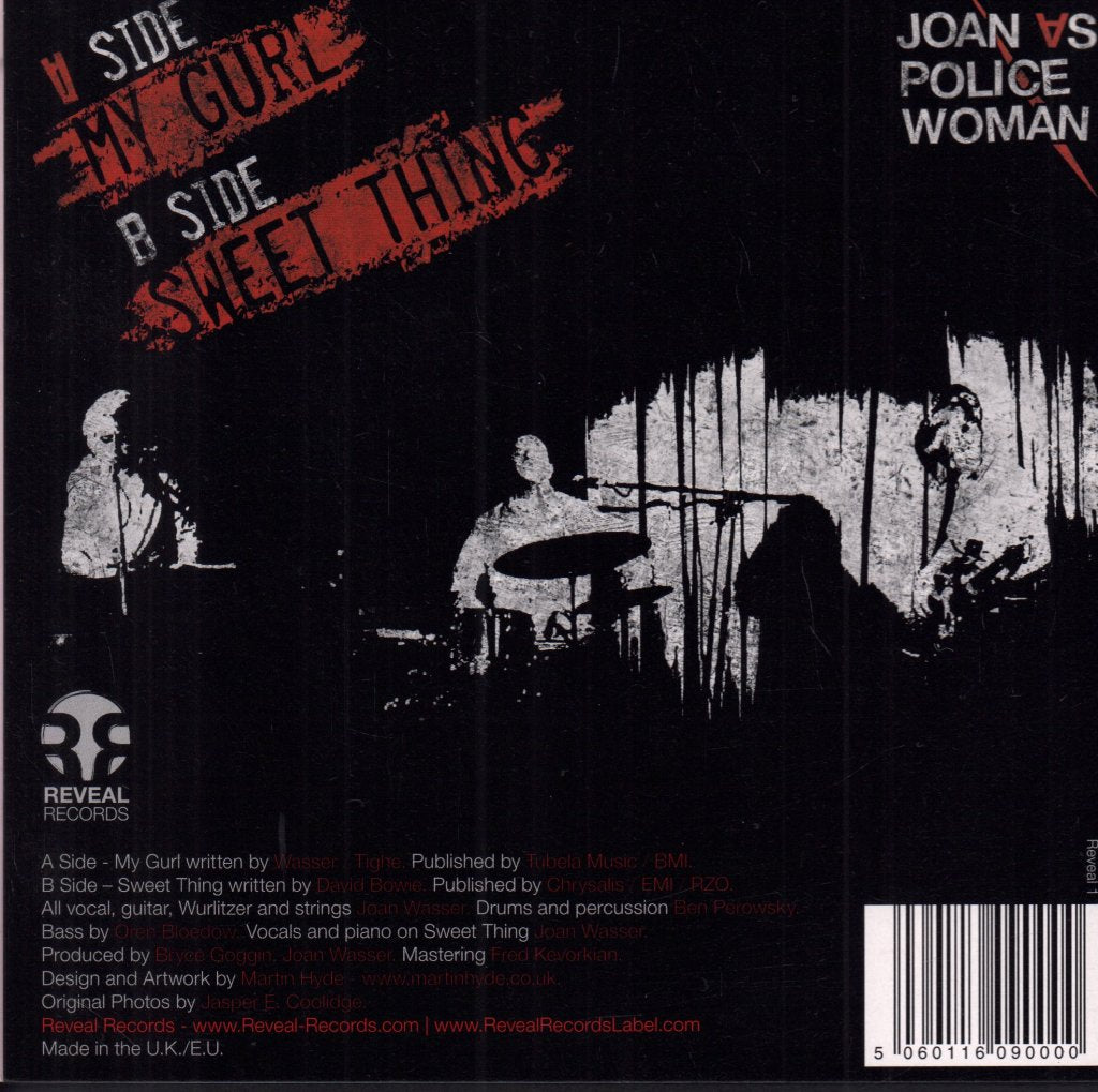 Joan As Police Woman - My Gurl - 7 Inch