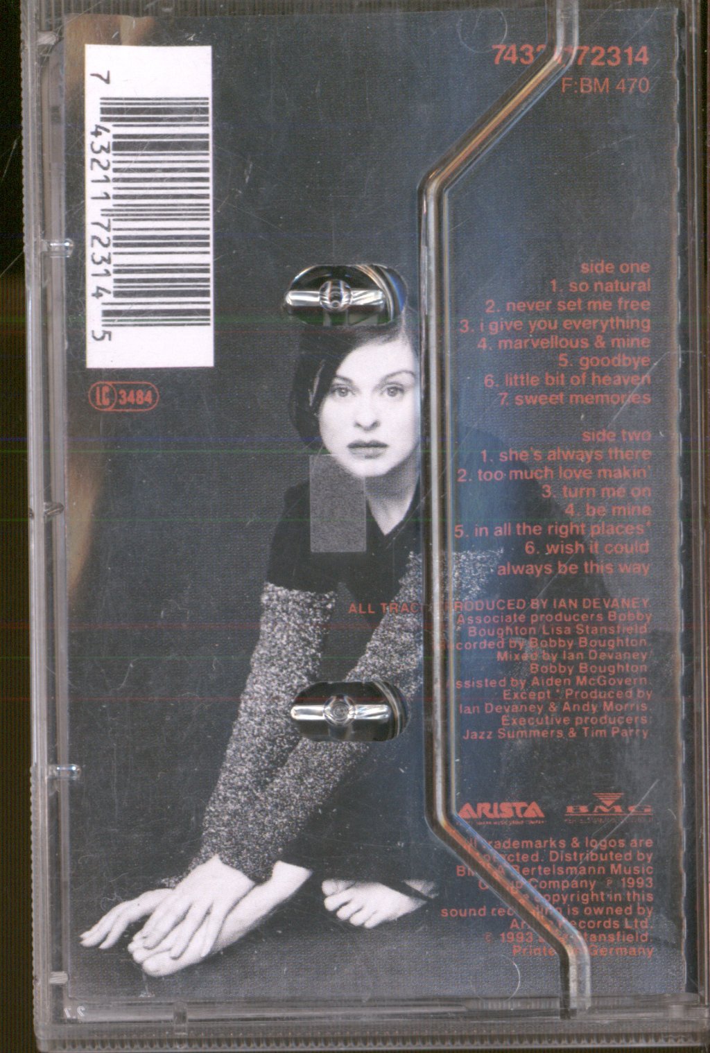 Lisa Stansfield - So Natural - Cassette