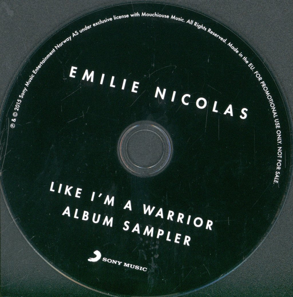 Emilie Nicolas - Like I'm A Warrior (Album Sampler) - Cdr