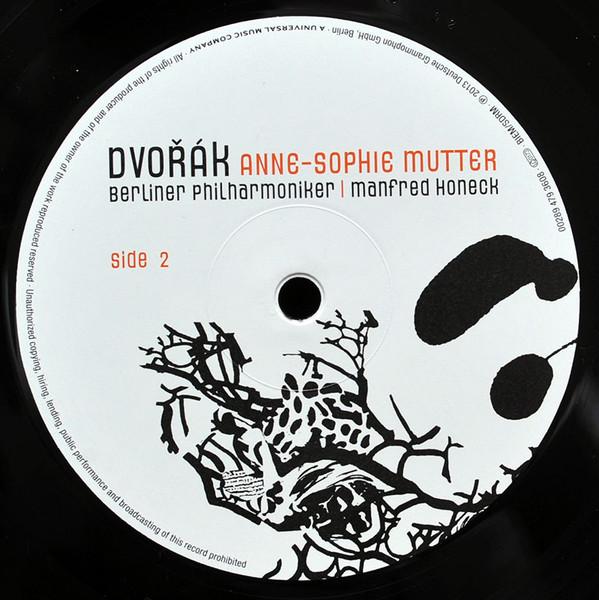 Anne-Sophie Mutter - dvorak Violin Concerto - Lp