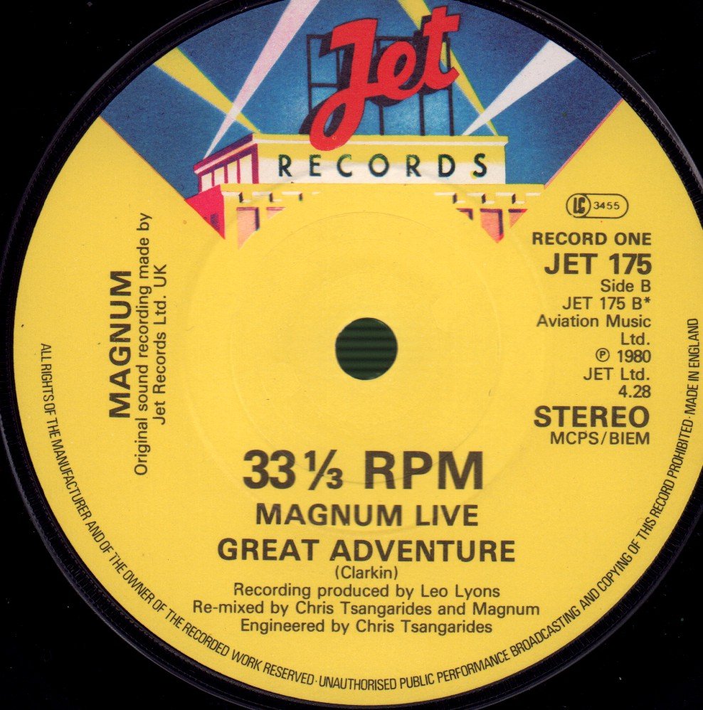 Magnum - All Of My Life (Live) - Double 7 Inch – Vinyl Tap