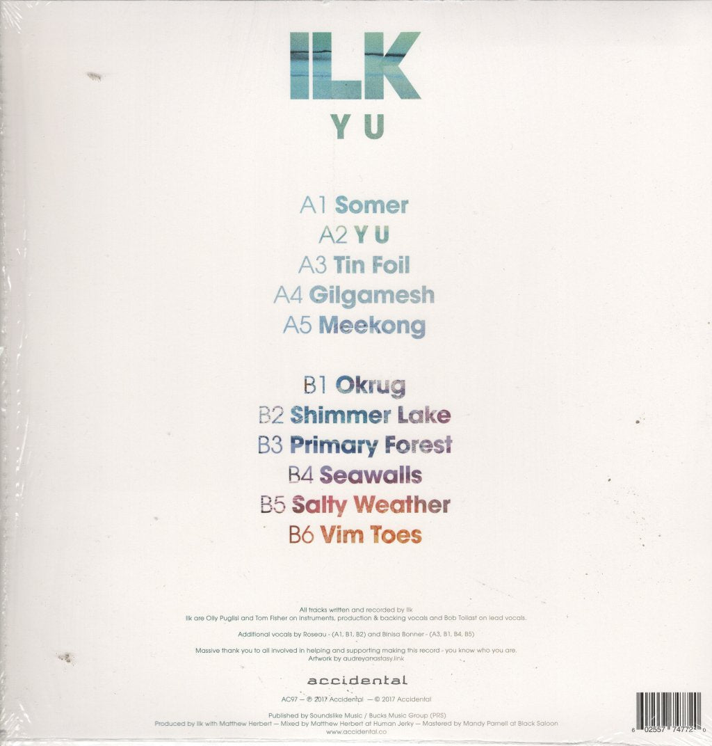 Ilk - Y U - Lp