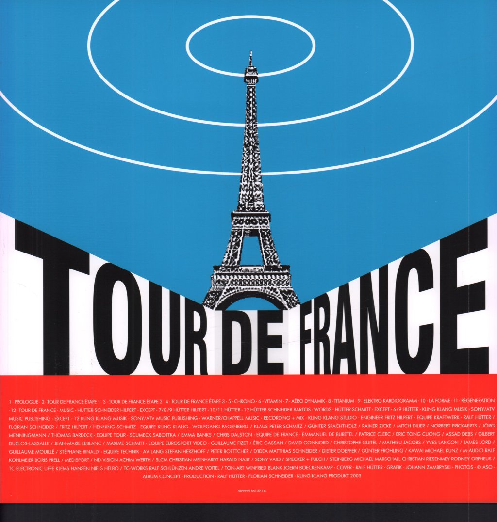 Kraftwerk - Tour De France - Double Lp