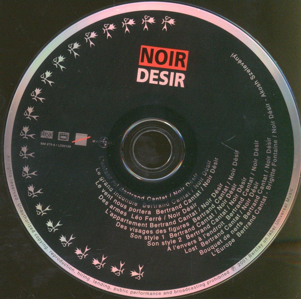 Noir Désir - Des Visages Des Figures - Cd